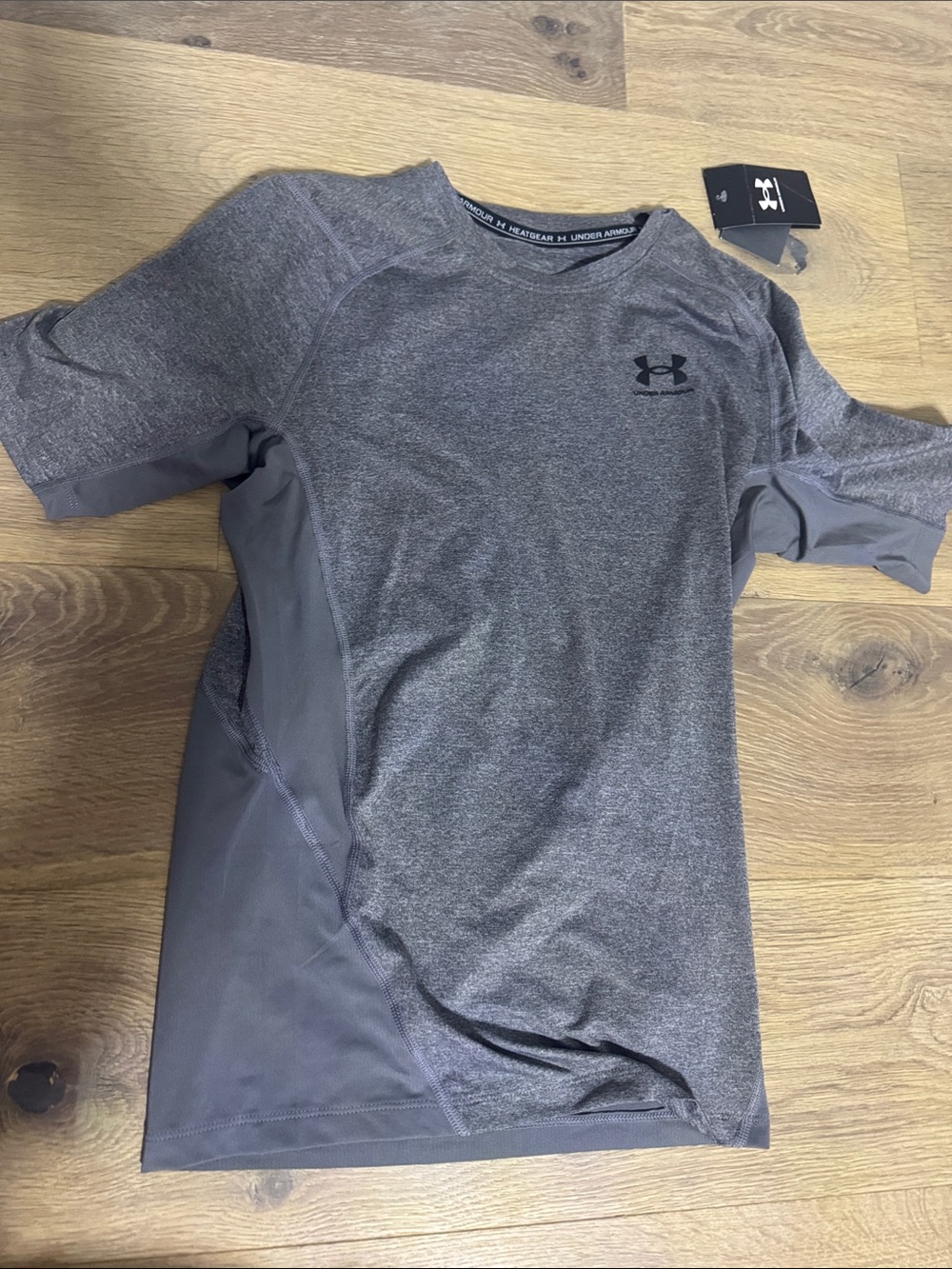 Under Armour Men’s Gray Heather Performance Short Sleeve Tee